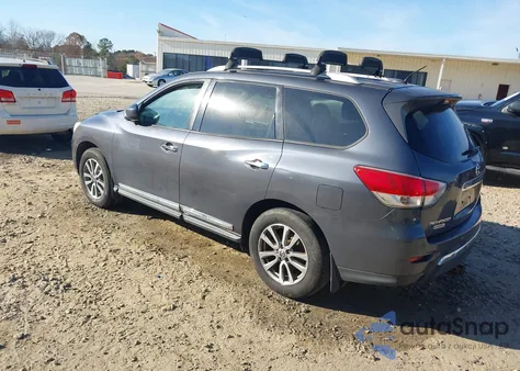 2014 Nissan Pathfinder Sl из США, поврежденный, VIN 5N1AR2MN6EC624947